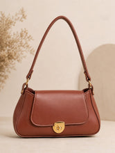 Classic Flap Shoulder Purse for Women | Premium Leather Look Handbag