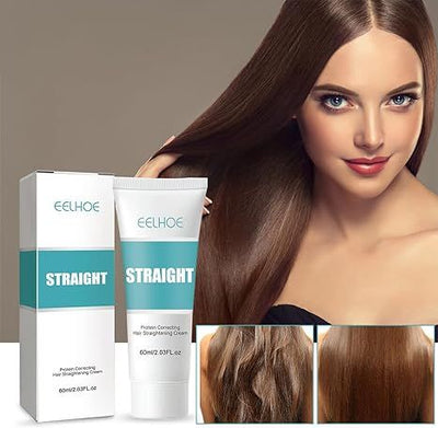 Hair Straightening Cream for Smooth & Frizz-Free Hair