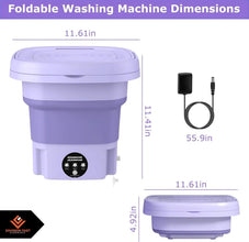 Mini Washing Machine with Spin Dryer