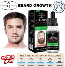 Natural Men Beard Oil for Beard Growth & Grooming